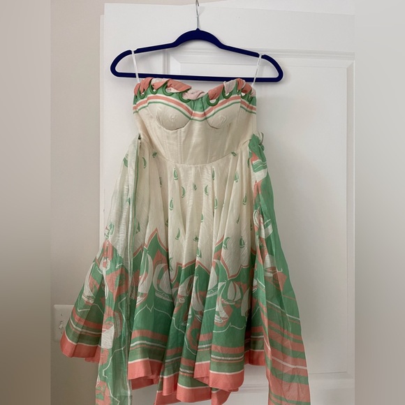 Zimmerman High Tide Eyelet Mini Dress with Sailboats - Picture 6 of 6